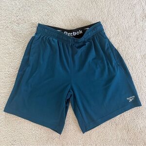 Reebok Men's Teal Athletic Shorts